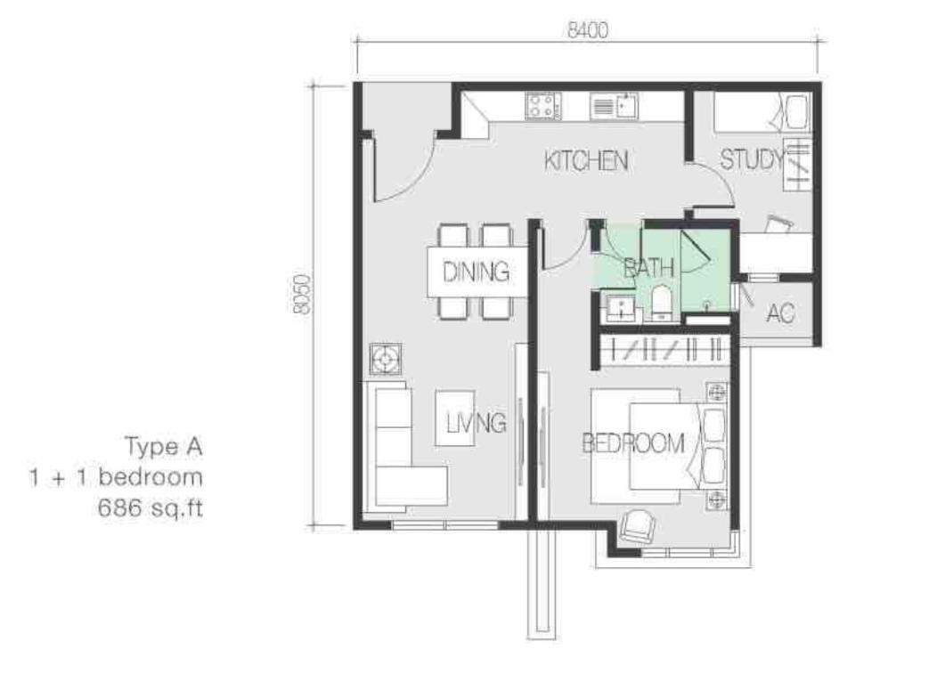 Shaftsbury 2bilik By Cikyatie * Putrajaya